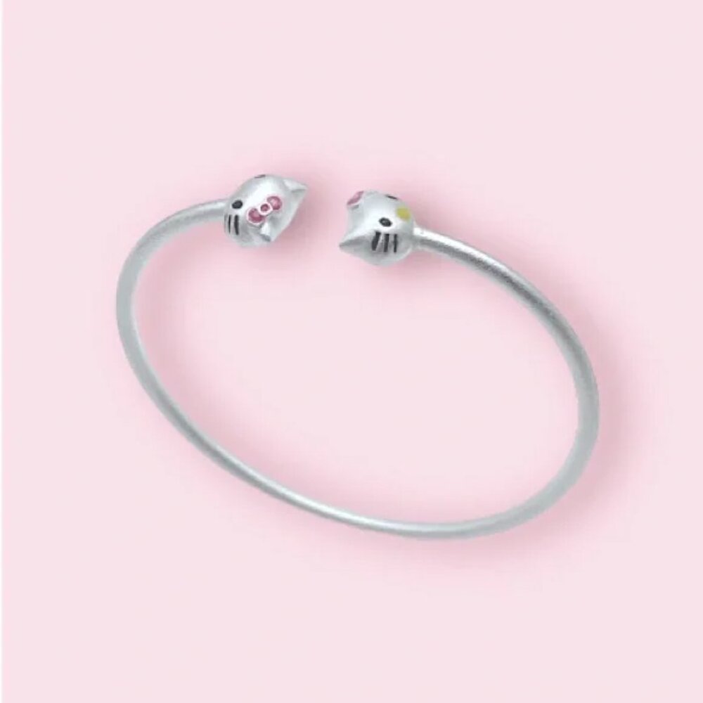 Hello Kitty silver bracelet. NWOT